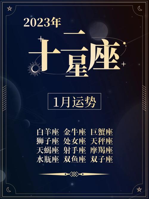 DH.APP 明日运势 2023年1月3日 十二星座运势