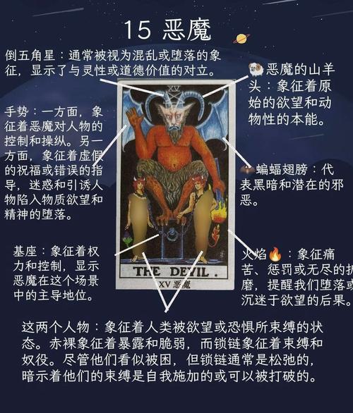 魔鬼牌塔罗_塔罗牌魔鬼正位爱情_塔罗魔鬼正位感情