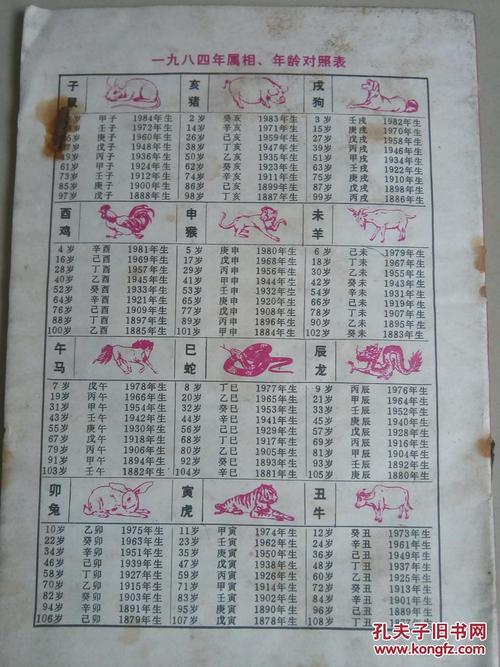 1984属什么生肖属相_属相生肖属相_属相生肖属马的小孩的缺点