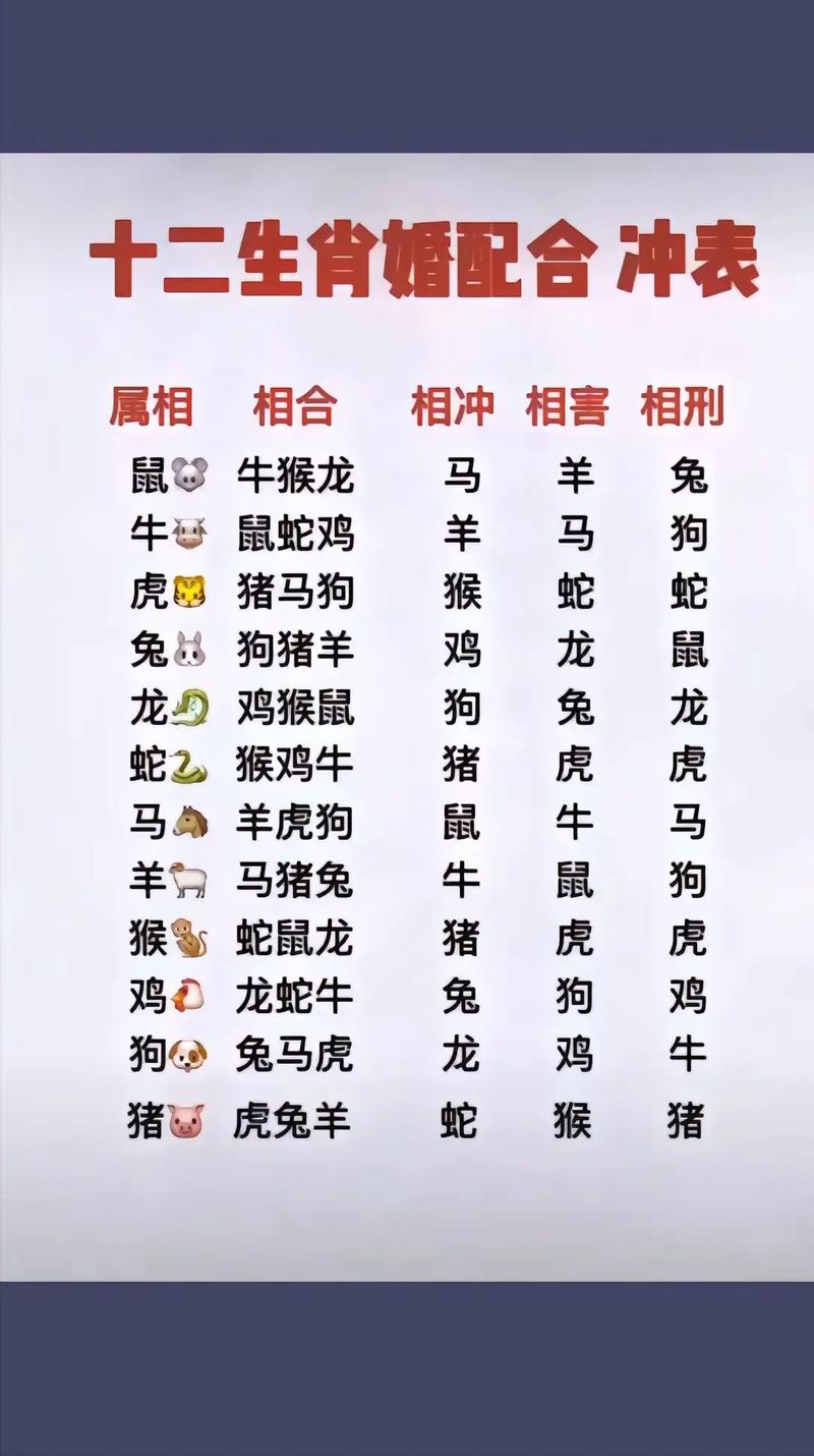 属相三会吉配_属相婚配三会含义_五行生肖婚配表大全