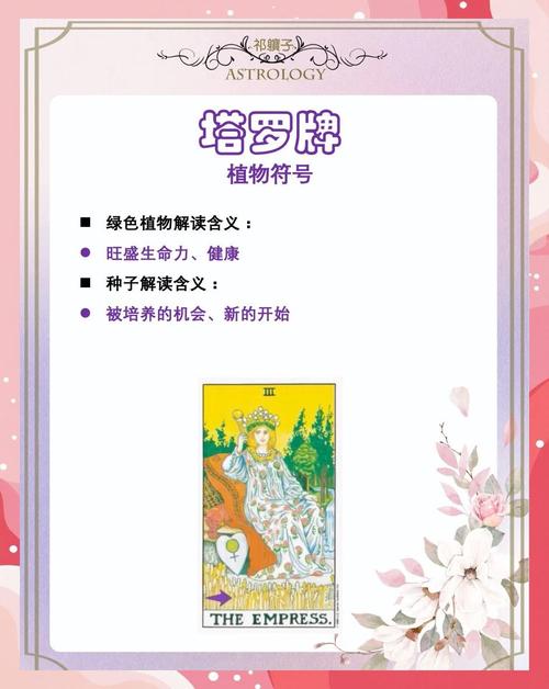 塔罗牌象征意义_向日葵塔罗牌解读_浪漫庄园 中级植物塔罗牌