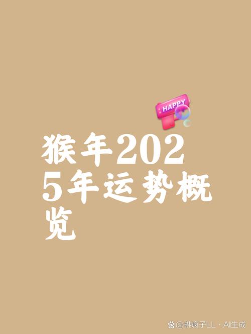 2025年属猴女性运势运势与财运预测