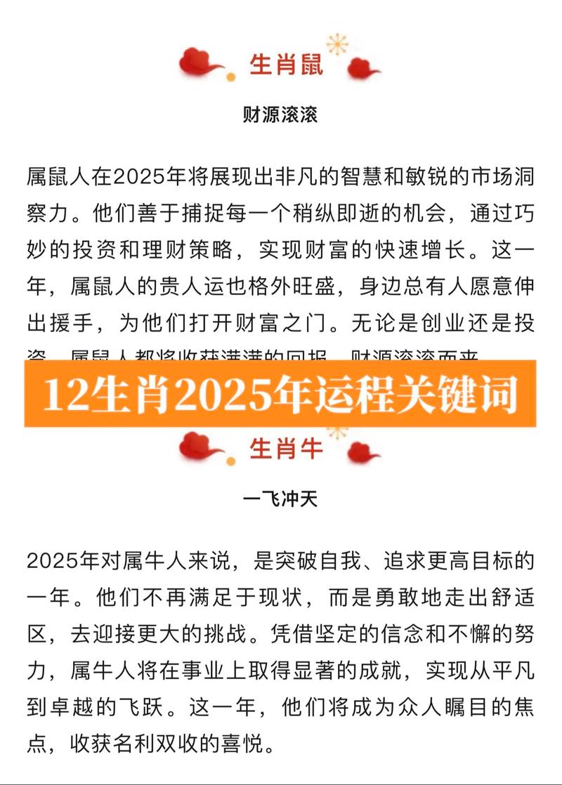 2025年生肖运程_属鼠运势分析_秦阳明2025年生肖运程