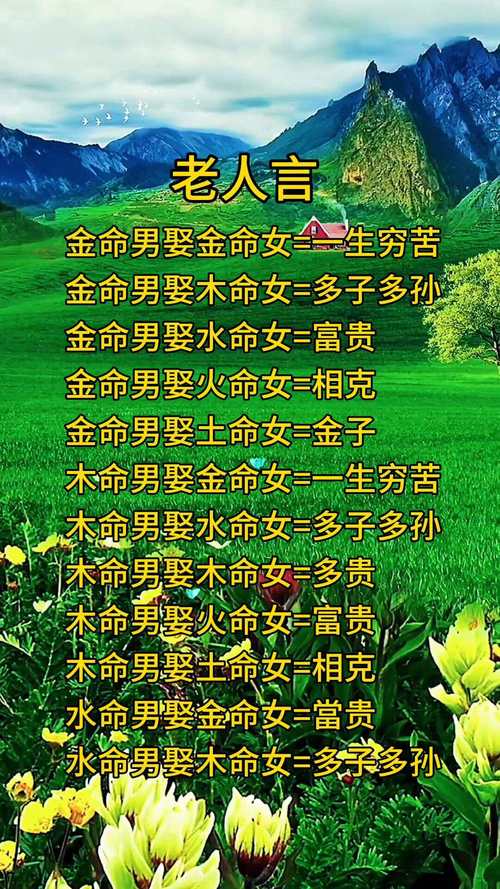 金命女与火命男八字合婚_金命女与木命男结婚相性_八字金旺的女人配什么男人