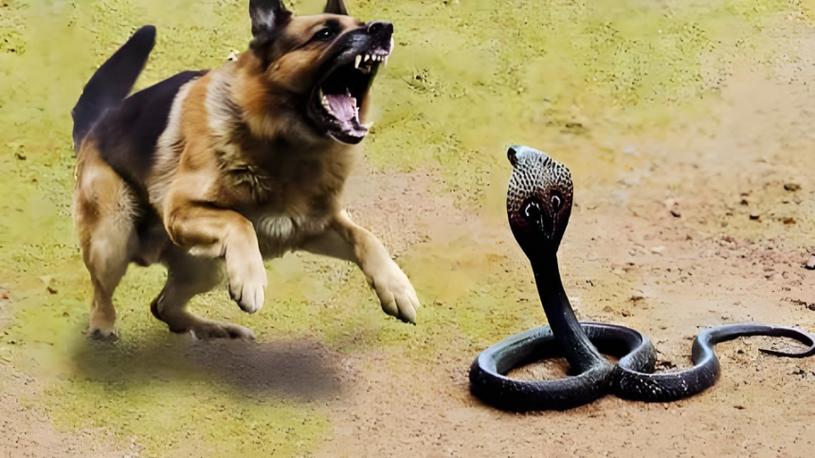 梦见蛇把狗咬了预示着什么_女人梦见蛇把狗咬了征兆_梦见黑色的狗