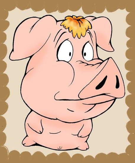 梦见猪_梦见紫色大蟒蛇和猪打架_周公解梦猪的象征意义