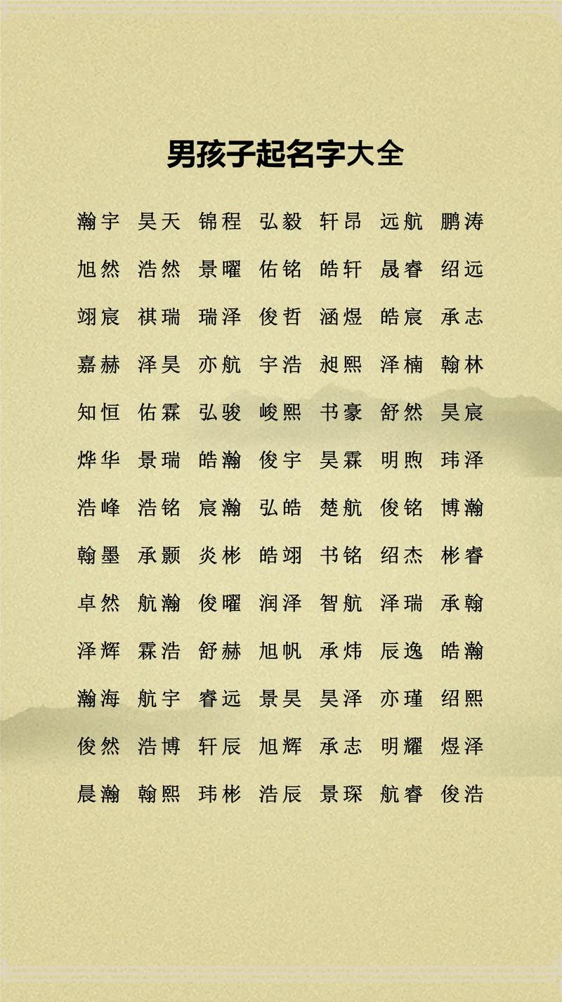 2014年男孩起名字方法 经典用字 马年宝宝起名取名父母期望_梁姓男孩马年起名两个字