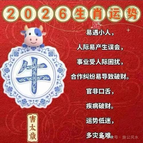 属牛事业财运预测_2026年生肖运势分析_董易林2026年生肖运程