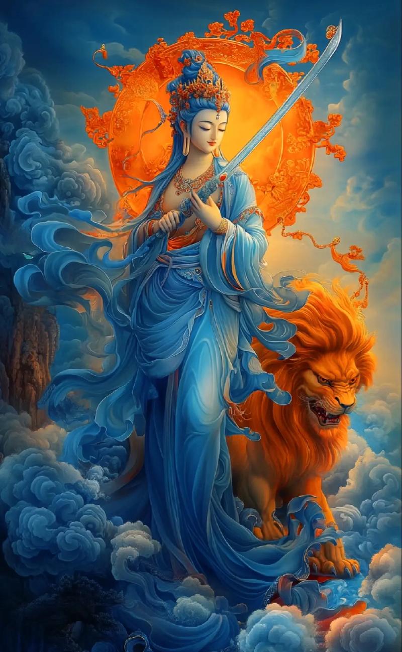 文殊菩萨 生肖兔 本命佛_生肖兔守护神