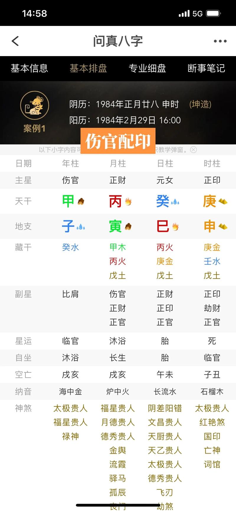 为什么八字好命却不好_八字伤官配印分析_伤官格命局解析