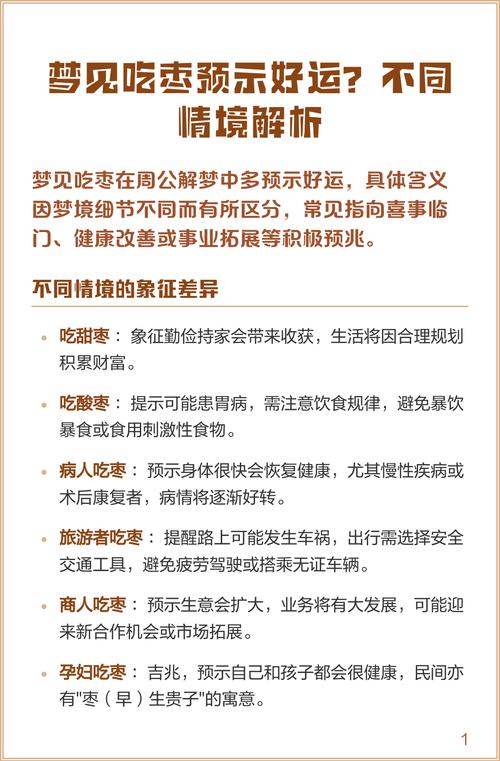 梦见别人给枣吃解梦_梦见别人给枣吃吉凶分析_孕妇梦见自己吃枣