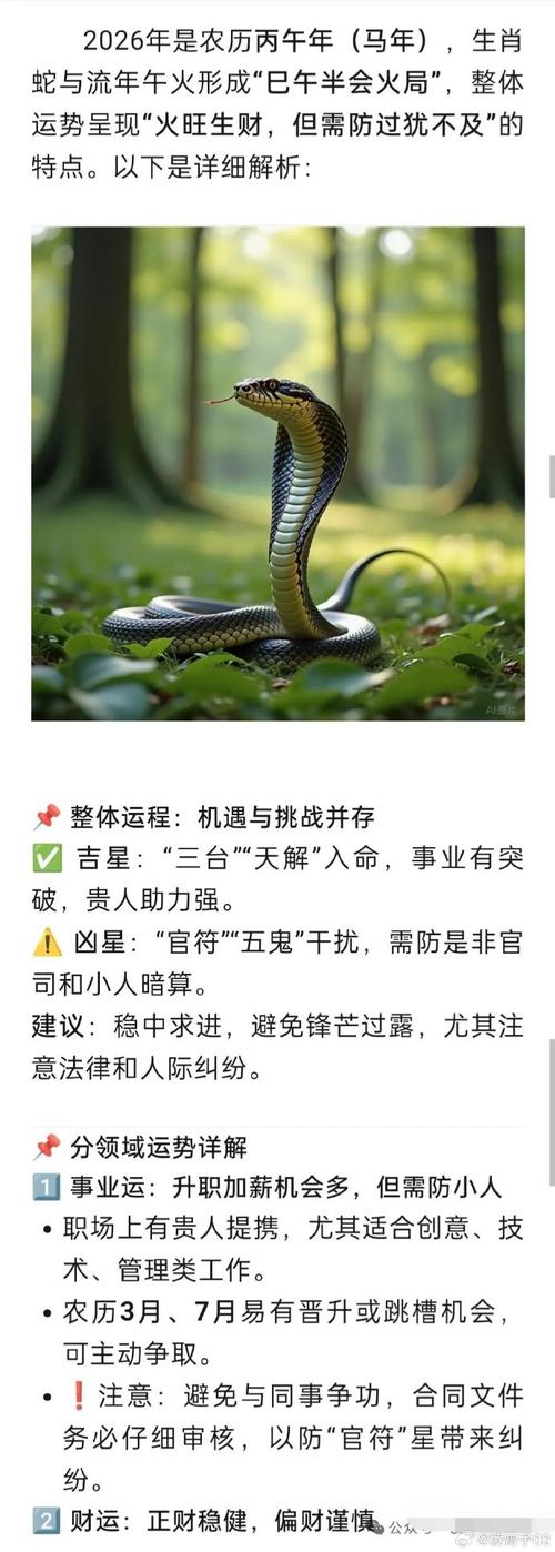 经典回顾:1977年属蛇人2026年运势及运程 77年46岁生肖蛇2026年每月运势