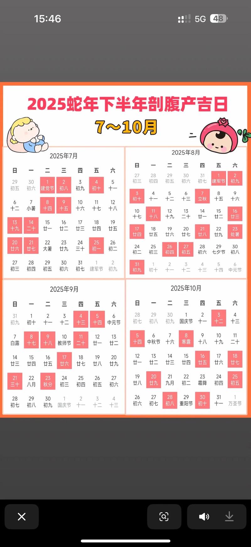 正式发布:2025年6月剖腹产吉日吉时辰，2025年6月剖腹产最佳日子