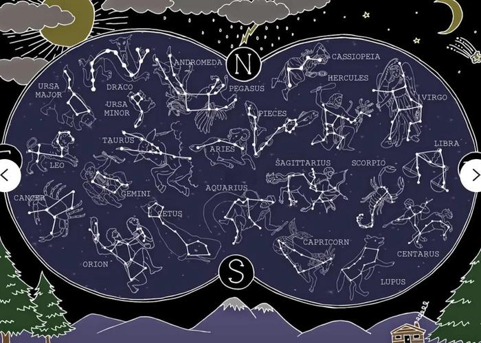 星座图文化价值_12星座图标_星座图起源