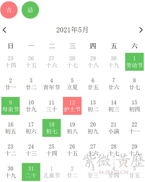 2026年5月生男孩吉日_属牛宝宝最佳出生日期_2021年5月生子黄道吉日