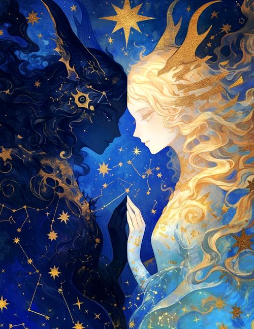 十二星座拟人形象_塔罗牌十二星座拟人图_星座拟人图