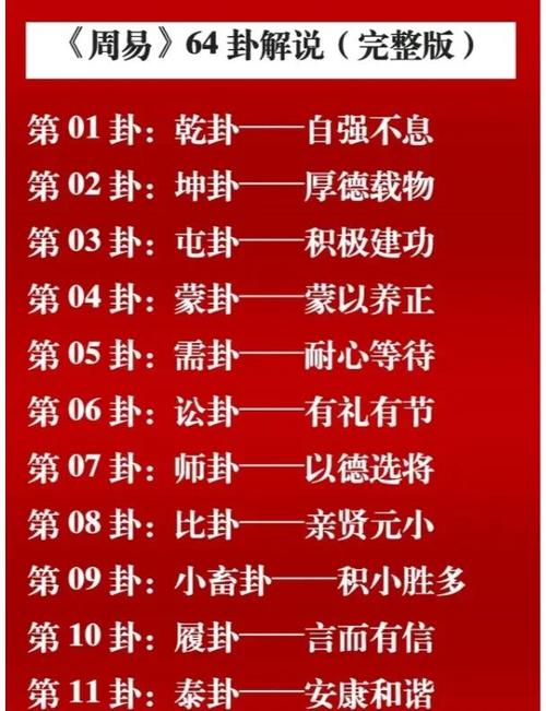 周易算卦方法_易经占卜工具_周易卦象解读