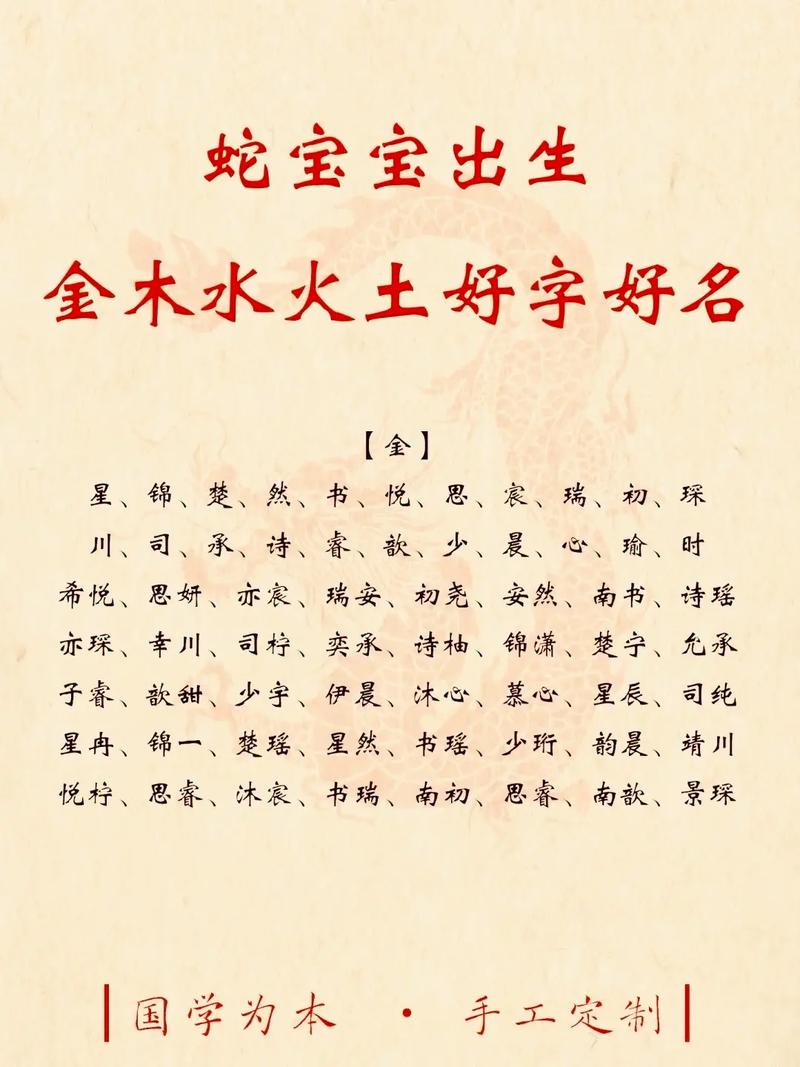 意外:蛇年四月出生的蛇宝宝如何起名