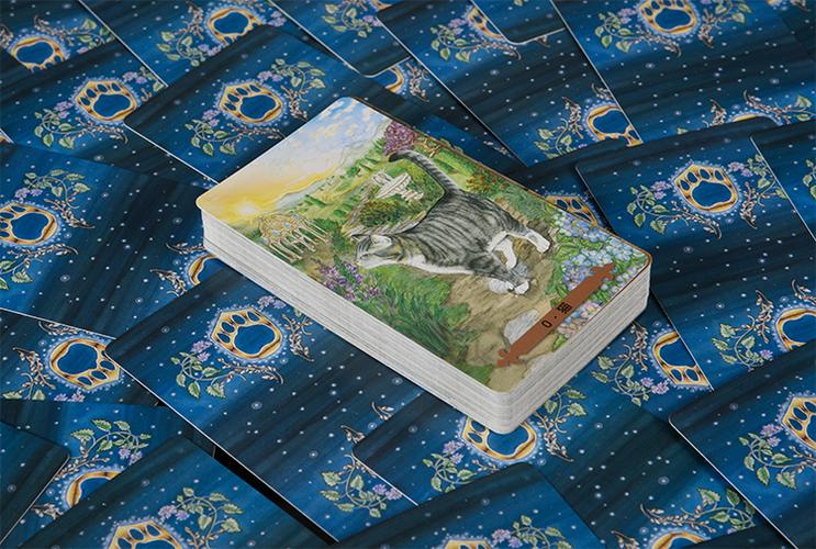 神奇:正版梦幻Cat Tarot猫塔罗牌：猫咪陪你解读命运的神秘之门！