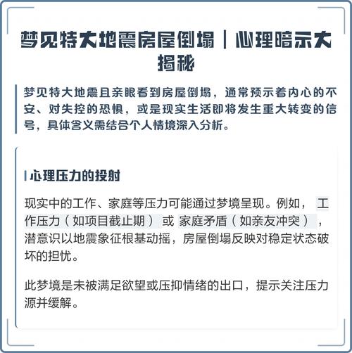 悲痛:女人梦见地震高楼倒塌