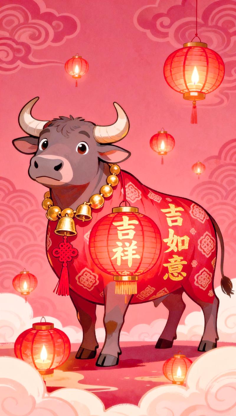 牛气:2026生肖牛双喜临门