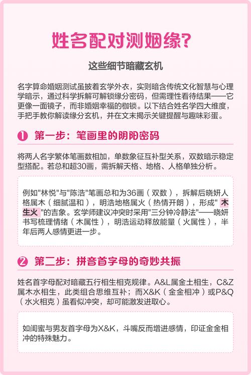 意外:名字测男女是否有缘分，名字测试缘分