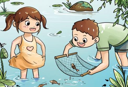 不得了:“梦见抓鱼”