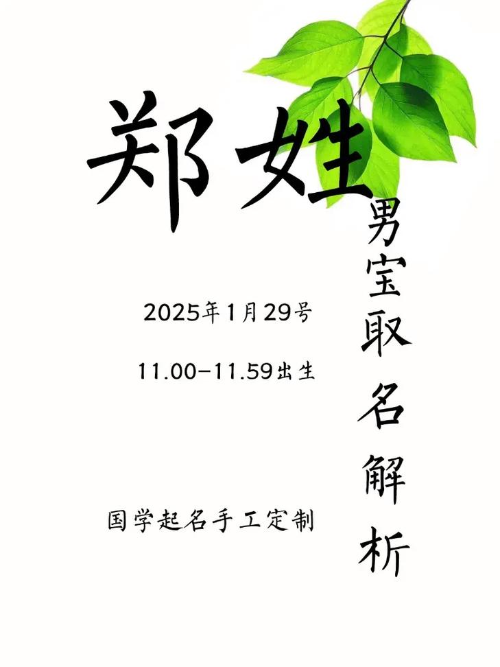 2023属兔郑姓男宝宝好听名字_郑姓男孩名字兔宝宝推荐_兔男宝宝起名