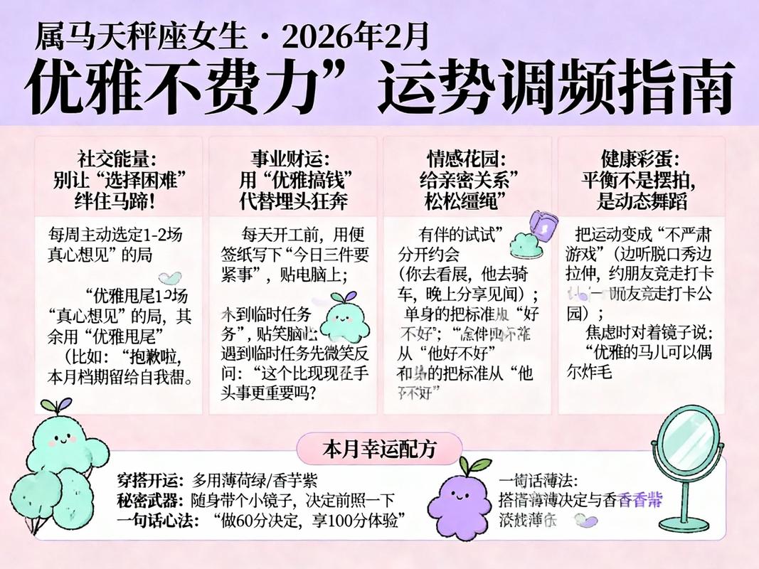 属马天秤座2026年运势_属马天秤座事业运势2026年_生肖运程2026年大全