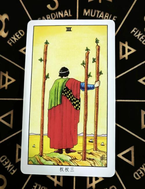 塔罗牌权杖三_塔罗牌权杖三逆位解析_塔罗牌权杖三正位含义