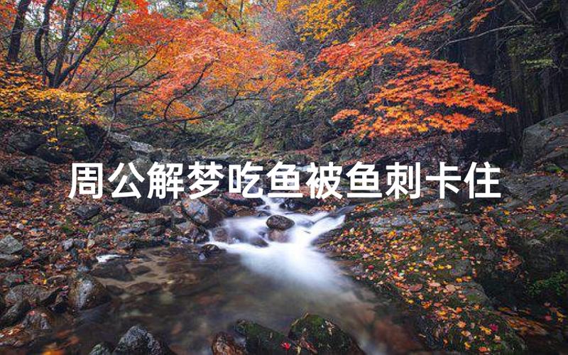 梦见吃鱼吐刺周公解梦_梦见吃鱼的吉凶指数_梦见吃鱼恋爱运低迷的原因