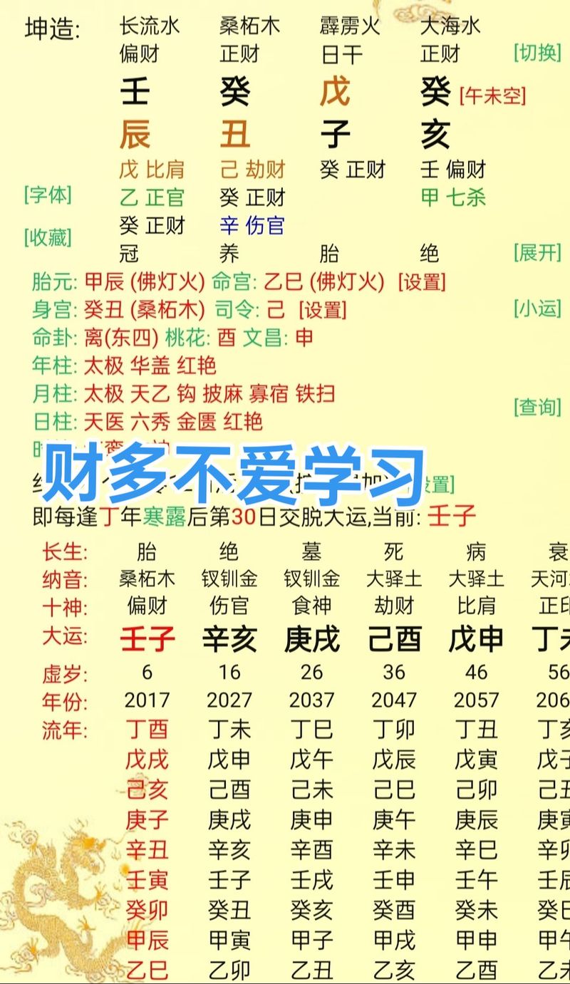偏财喜忌分析_八字偏财格_八字里有三个正财一个偏财