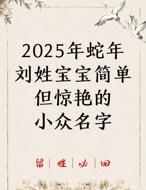 缺木女孩名字大全_刘姓属蛇女孩名字2025年推荐_刘姓蛇宝宝起名大全