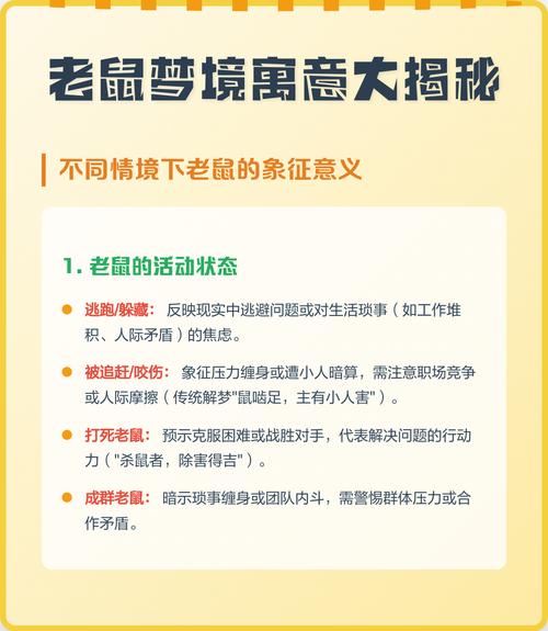 梦见死老鼠的含义_梦见老鼠是什么意思_梦见老鼠