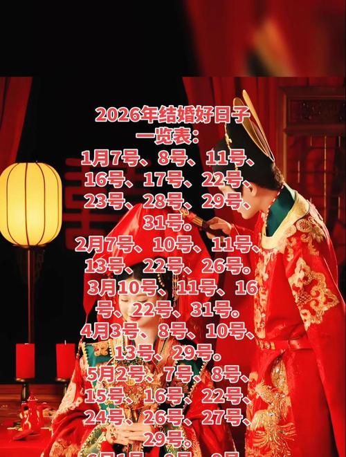 3月份适合结婚的日期_八字结婚吉日查询_2026年3月结婚黄道吉日