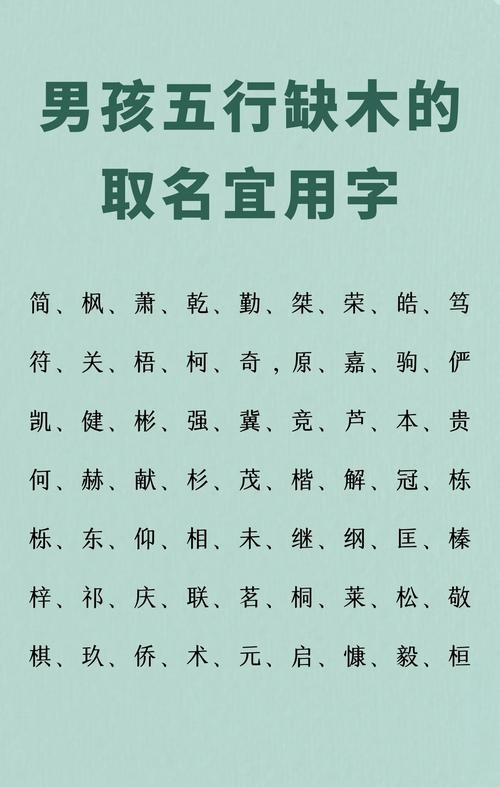 五行缺木怎么弥补_五行属木的字取名_五行缺木男孩名字