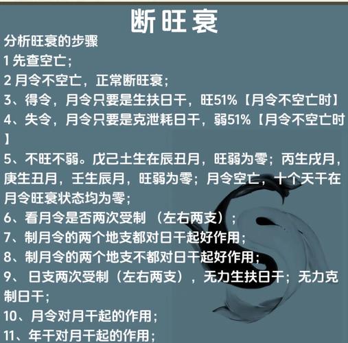八字月令偏印一个_八字月令旺衰判断_八字日元旺衰分析