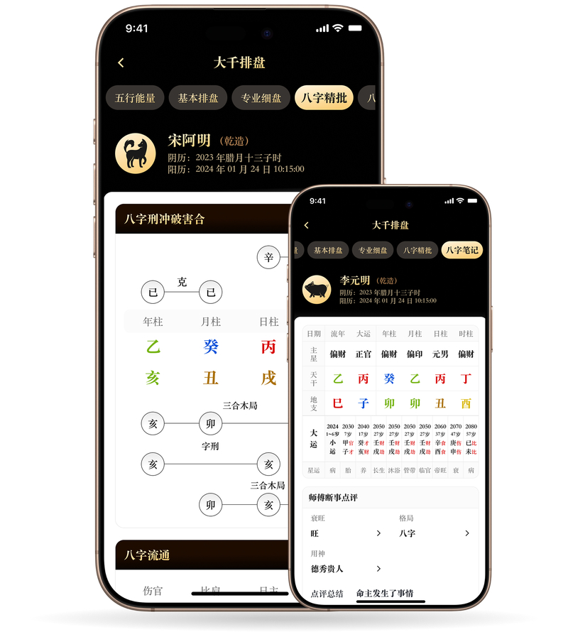 命理八字小程序开发_八字排盘测算工具小程序_八字排盘测算命理