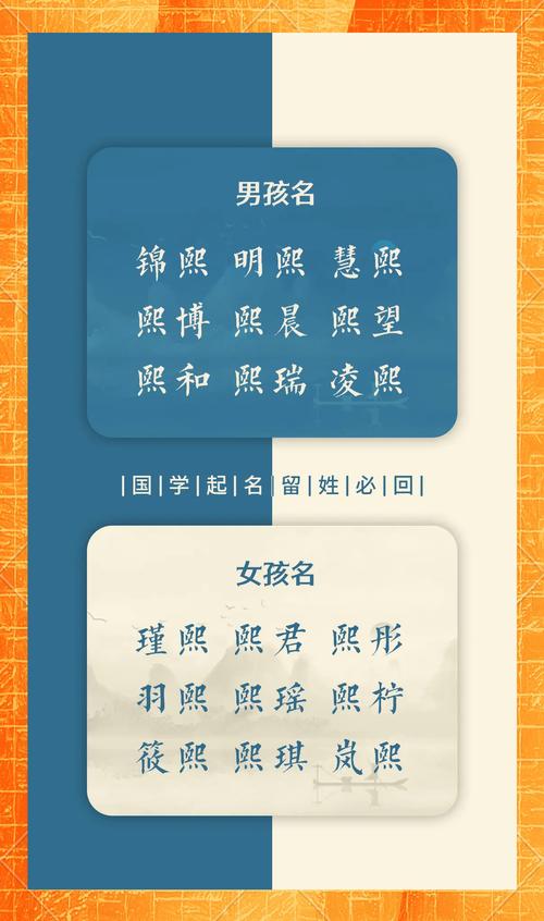 璟熙怎么读 璟熙名字寓意 璟熙名字分析_儿子起名有熙字