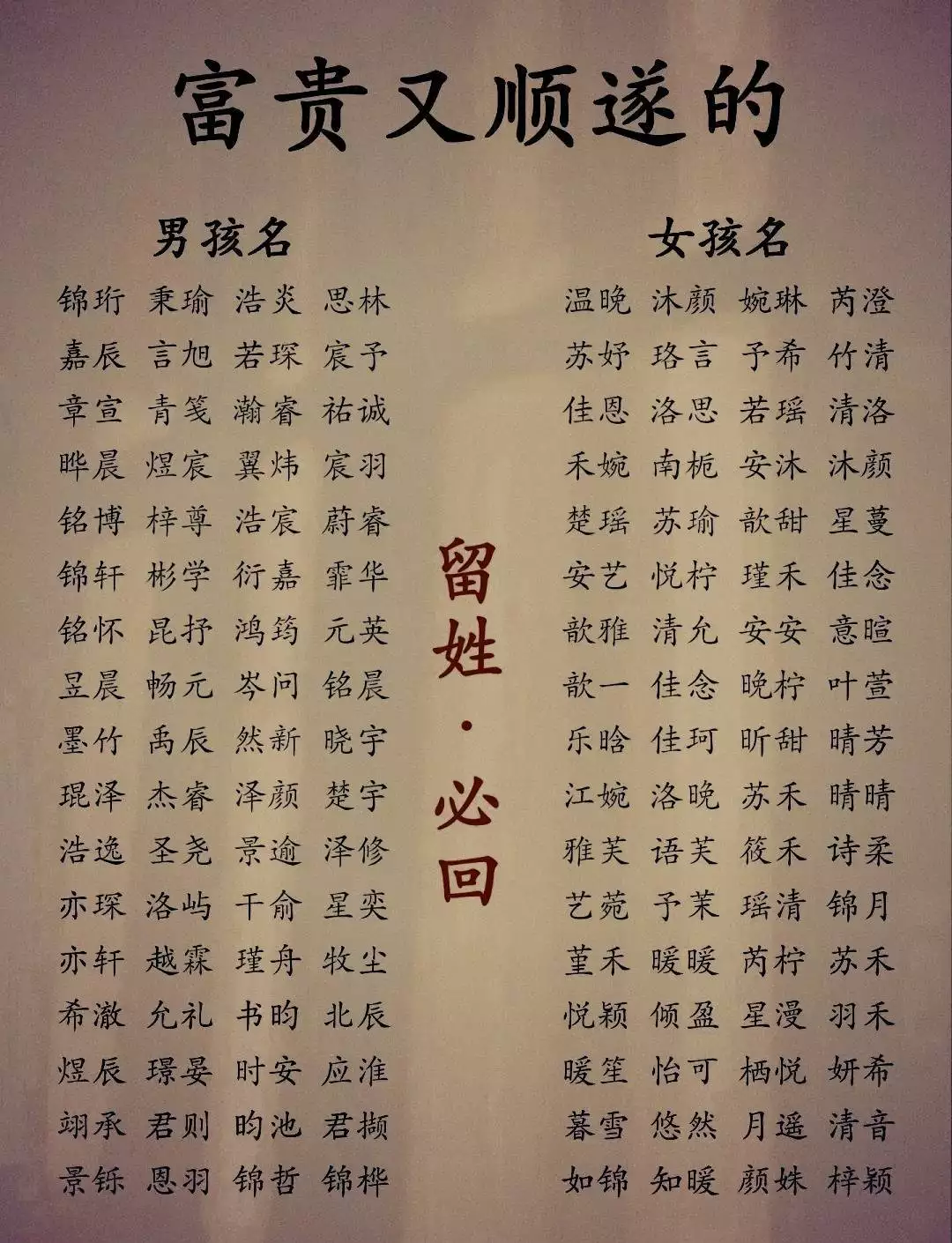 新中式名字推荐_宝宝起名攻略_小孩起名男孩